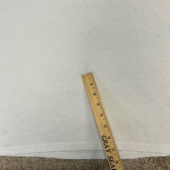 FTP Ringer Tshirt Size Medium White Black Logo Made In USA Logo - Picture 5 of 9